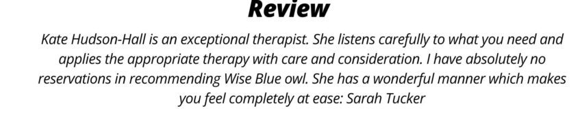 Review - Counselling Ashford Surrey